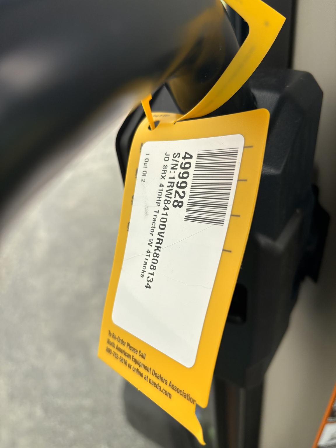 2024 John Deere 8RX 410 Image
