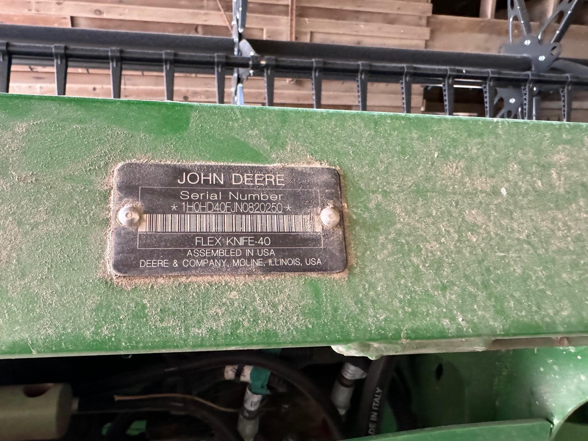 2022 John Deere HD40F Image