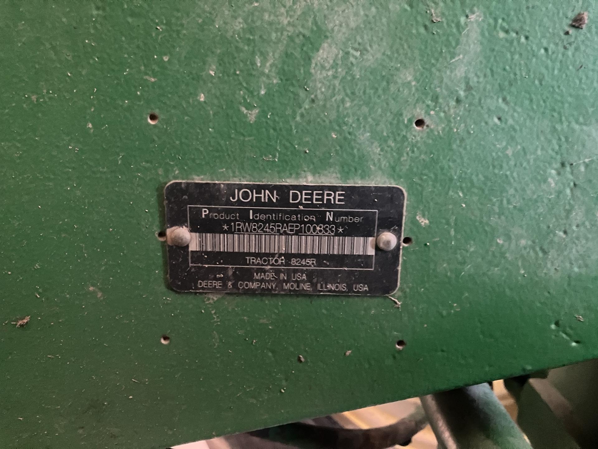 2015 John Deere 8245R Image