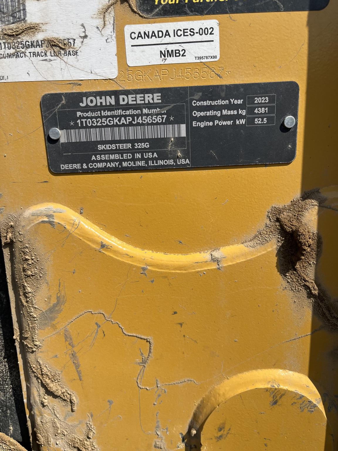 2023 John Deere 325G Image