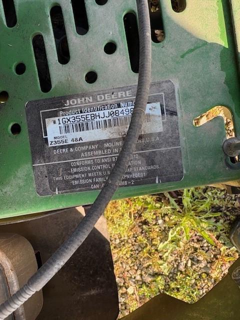 2018 John Deere Z335E Image