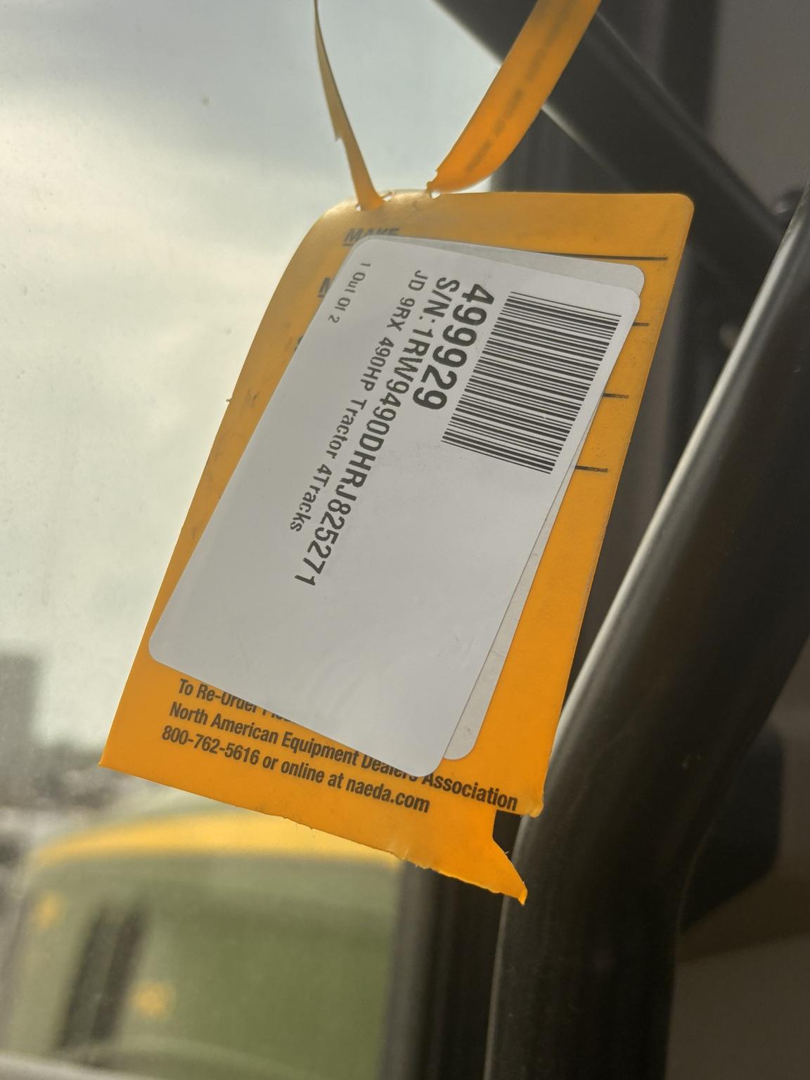 2024 John Deere 9RX 490 Image