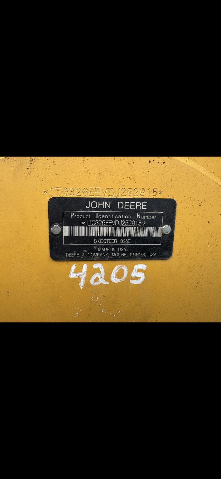 2014 John Deere 326E Image