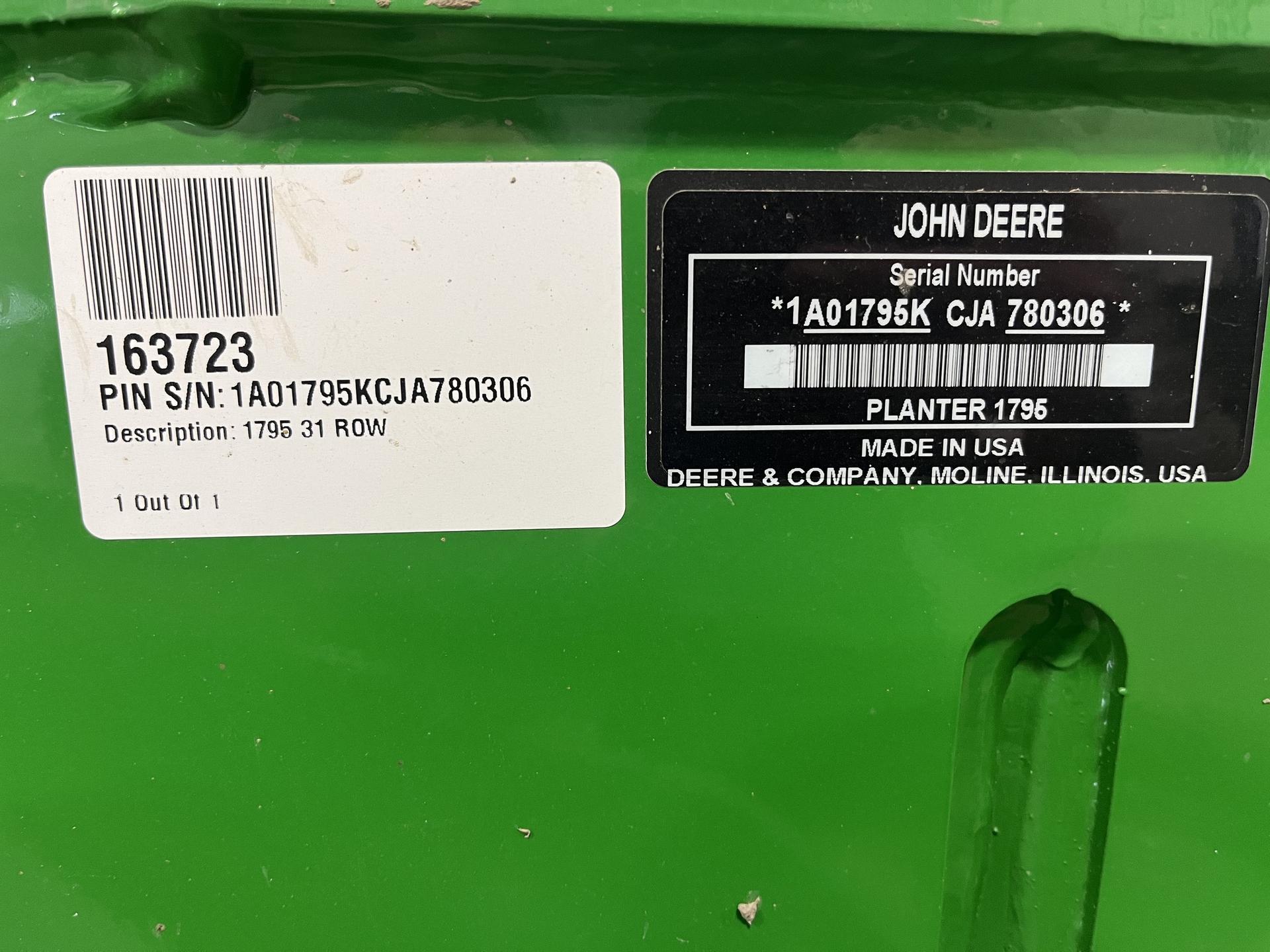 2019 John Deere 1795 Image