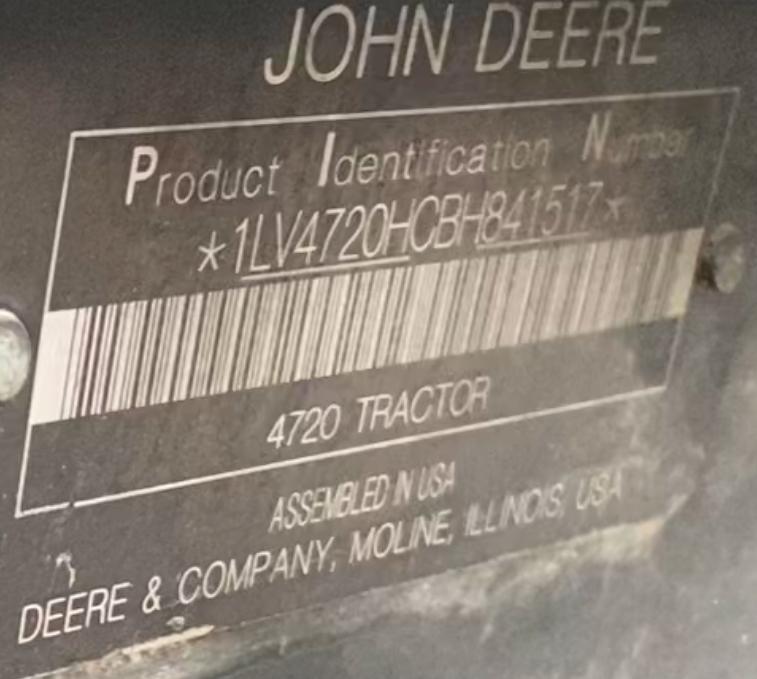2012 John Deere 4720 Image
