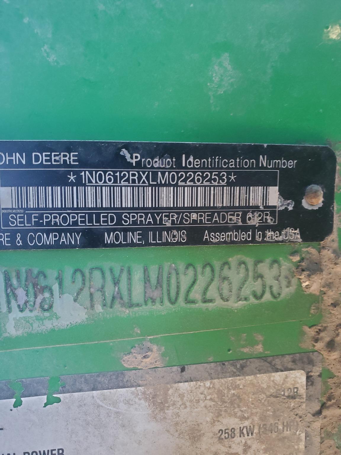 2022 John Deere 612R Image