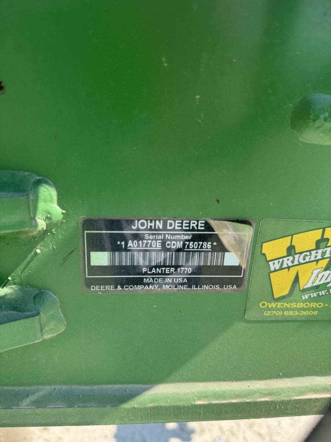2013 John Deere 1770NT CCS Image