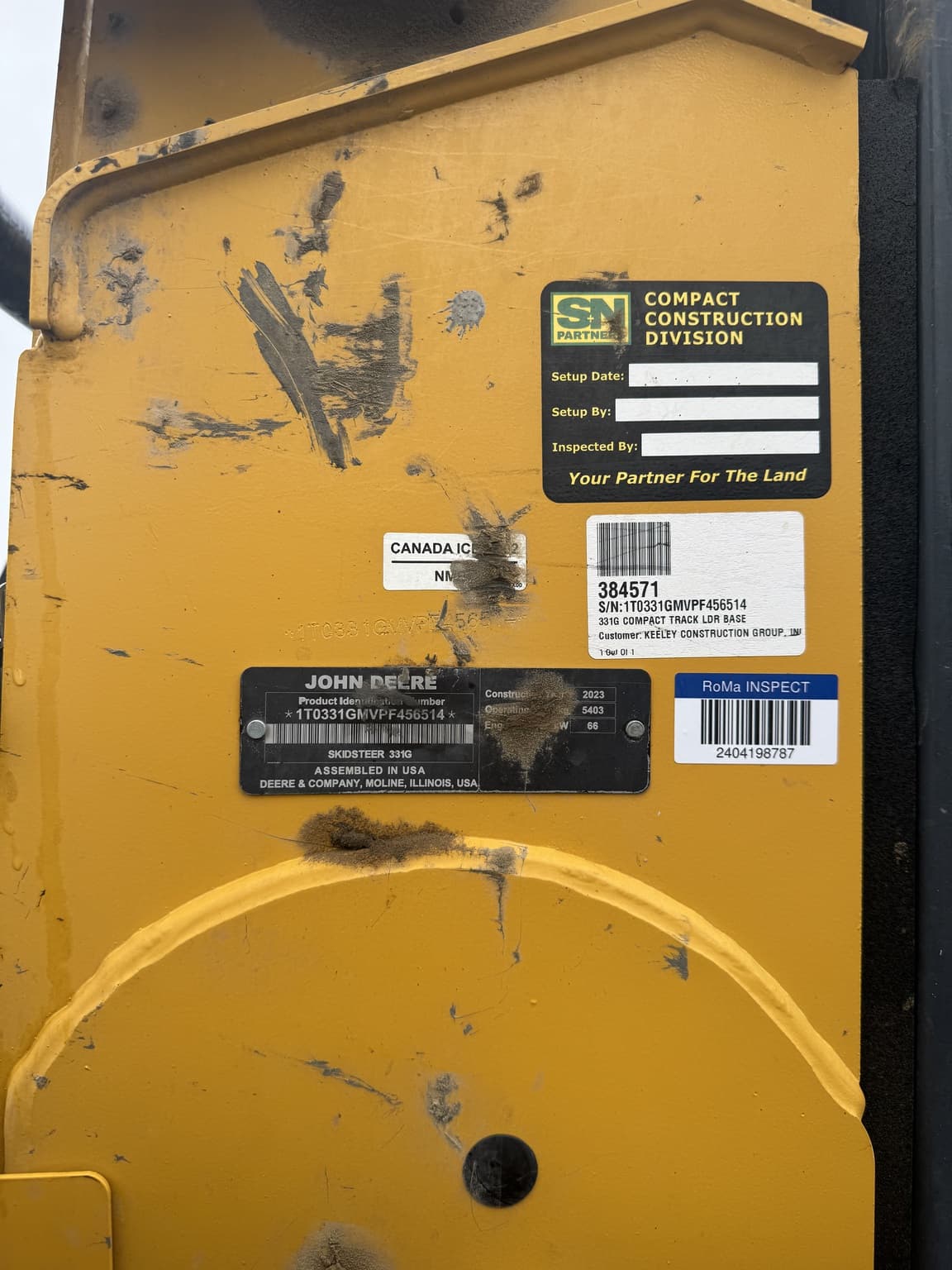 2023 John Deere 331G Image