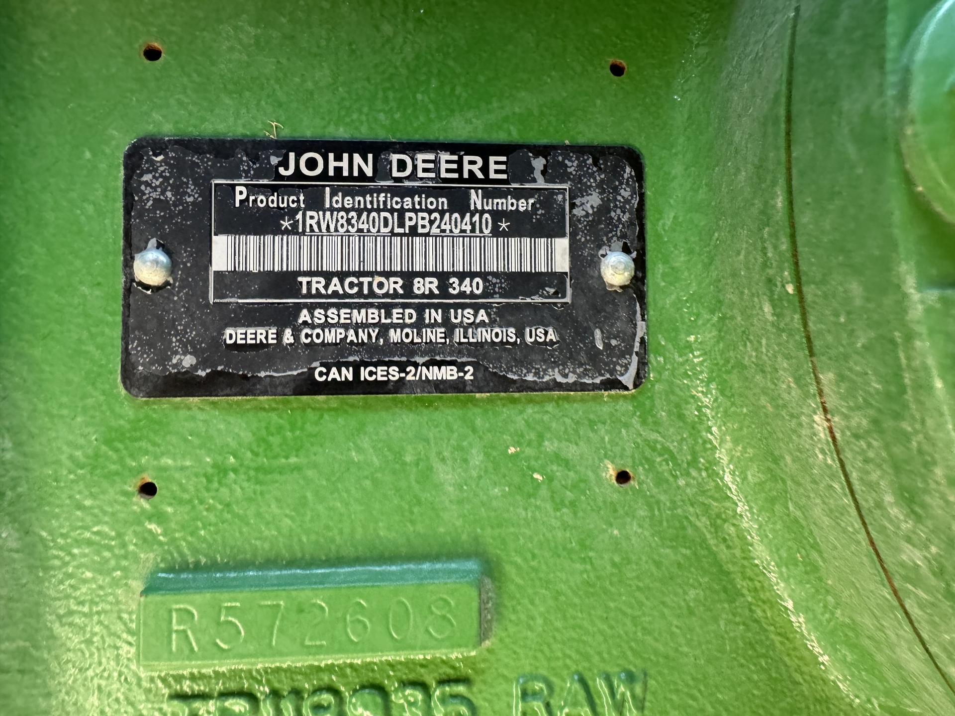 2024 John Deere 8R 340 Image
