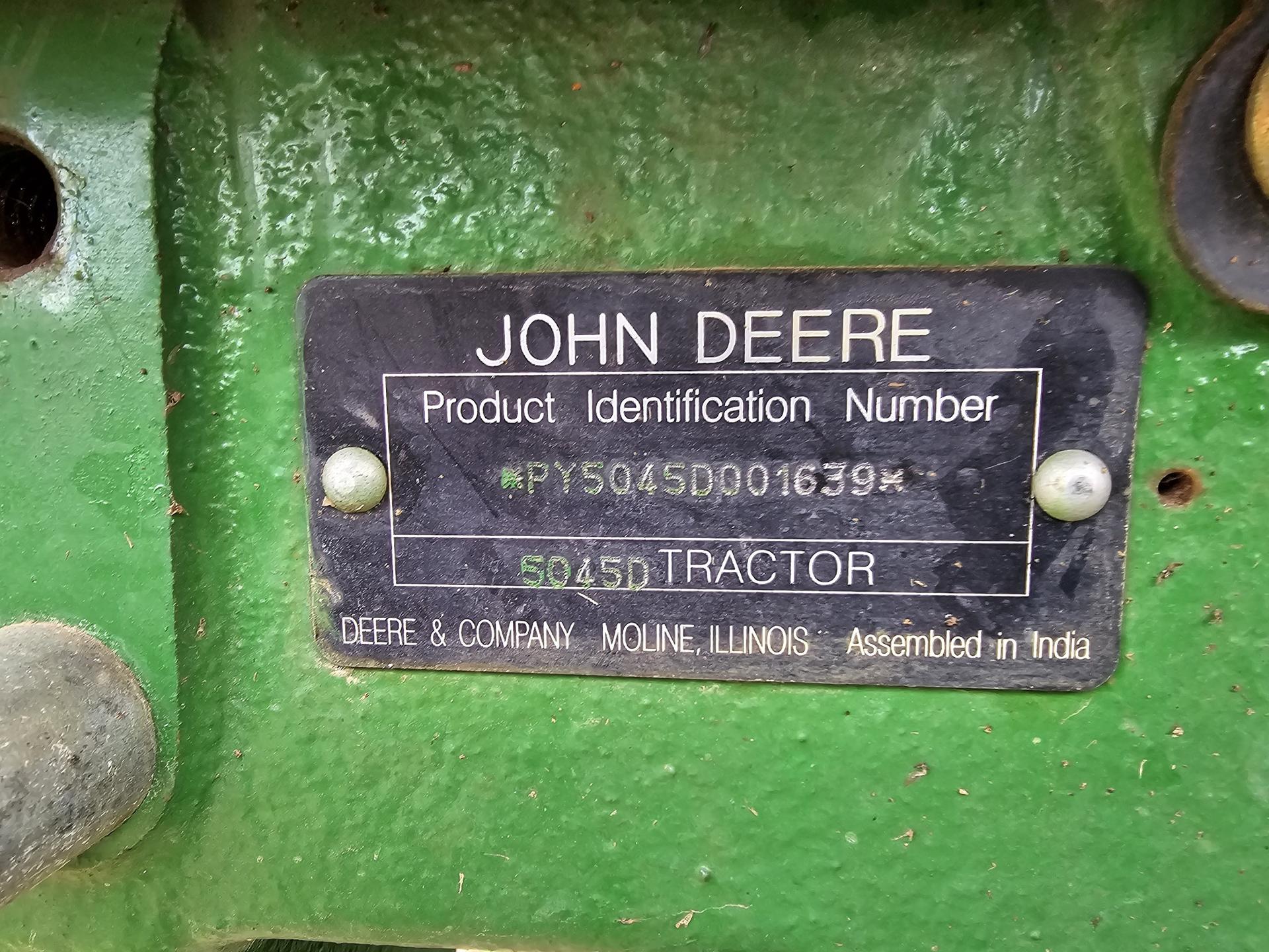 2010 John Deere 5045D Image