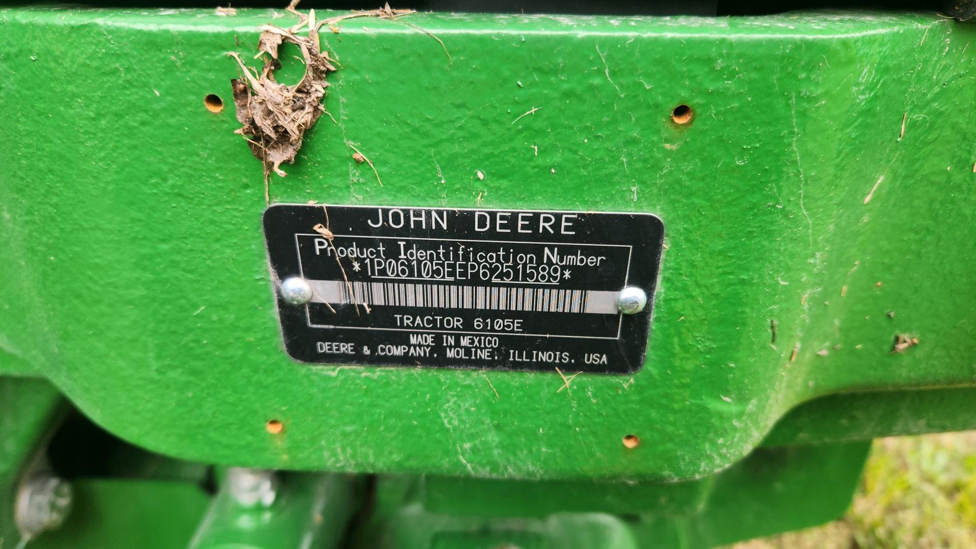 2023 John Deere 6105E Image