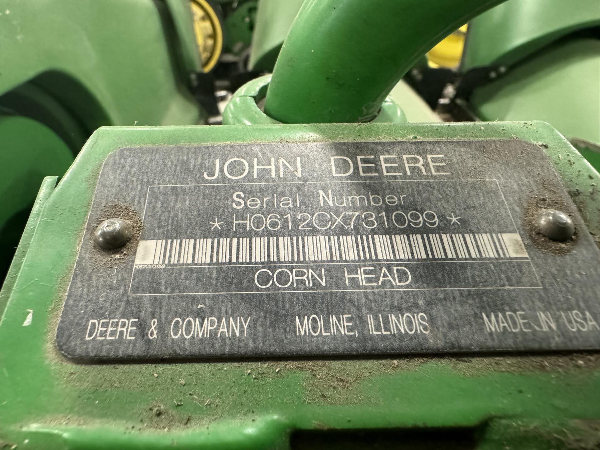 2009 John Deere 612C Image