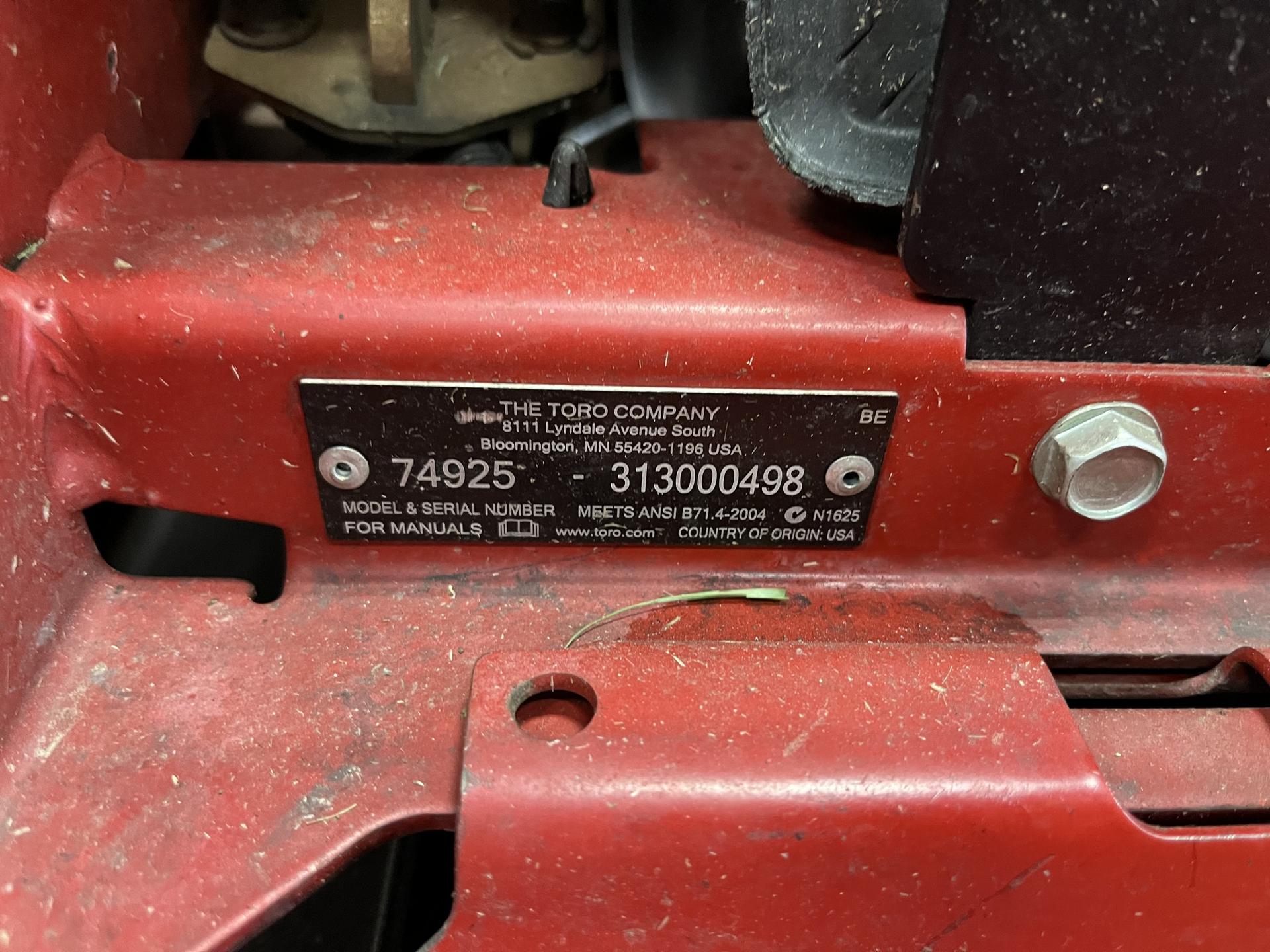 2014 Toro 74925 Image