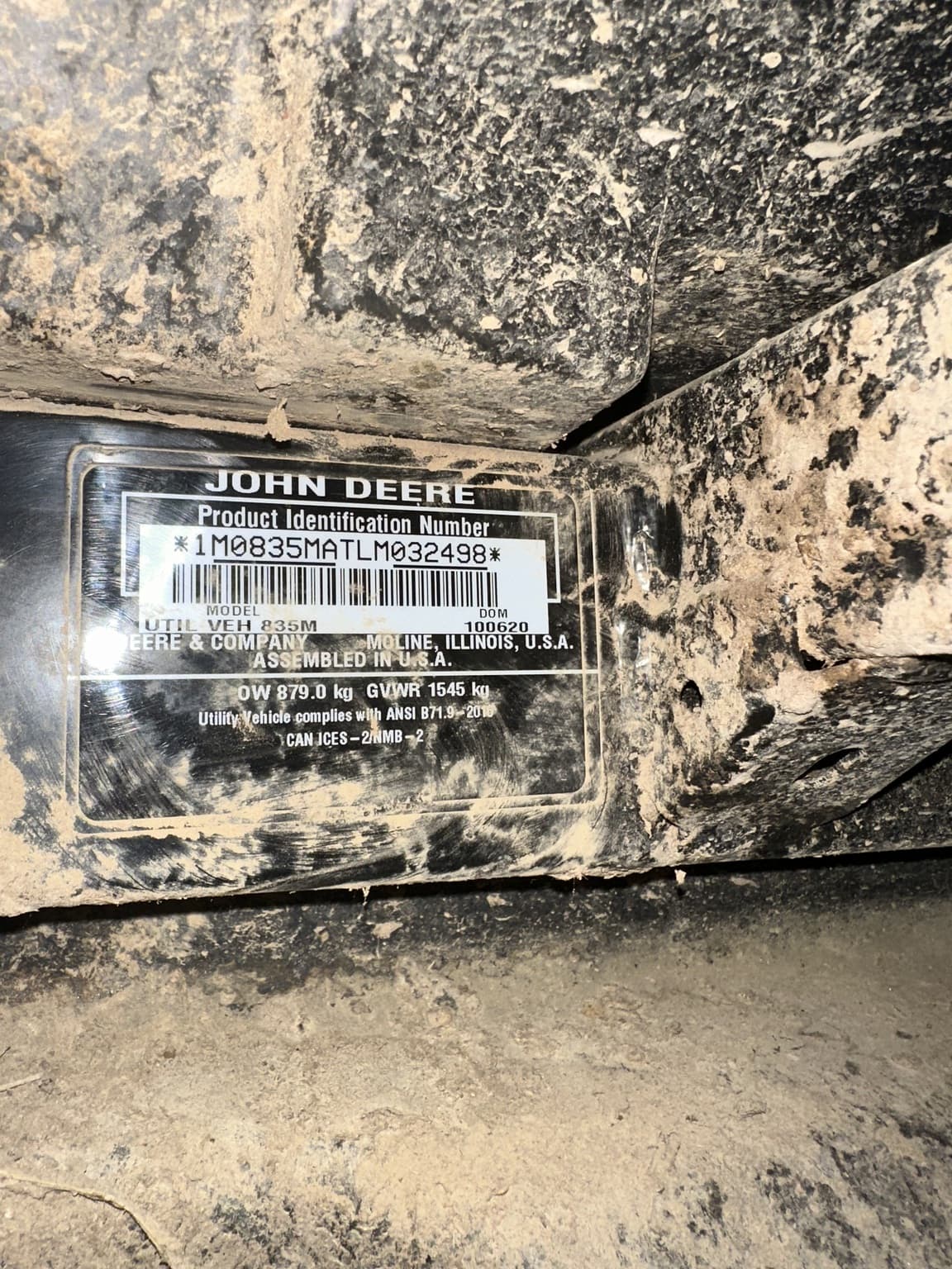 2020 John Deere XUV 835M Image