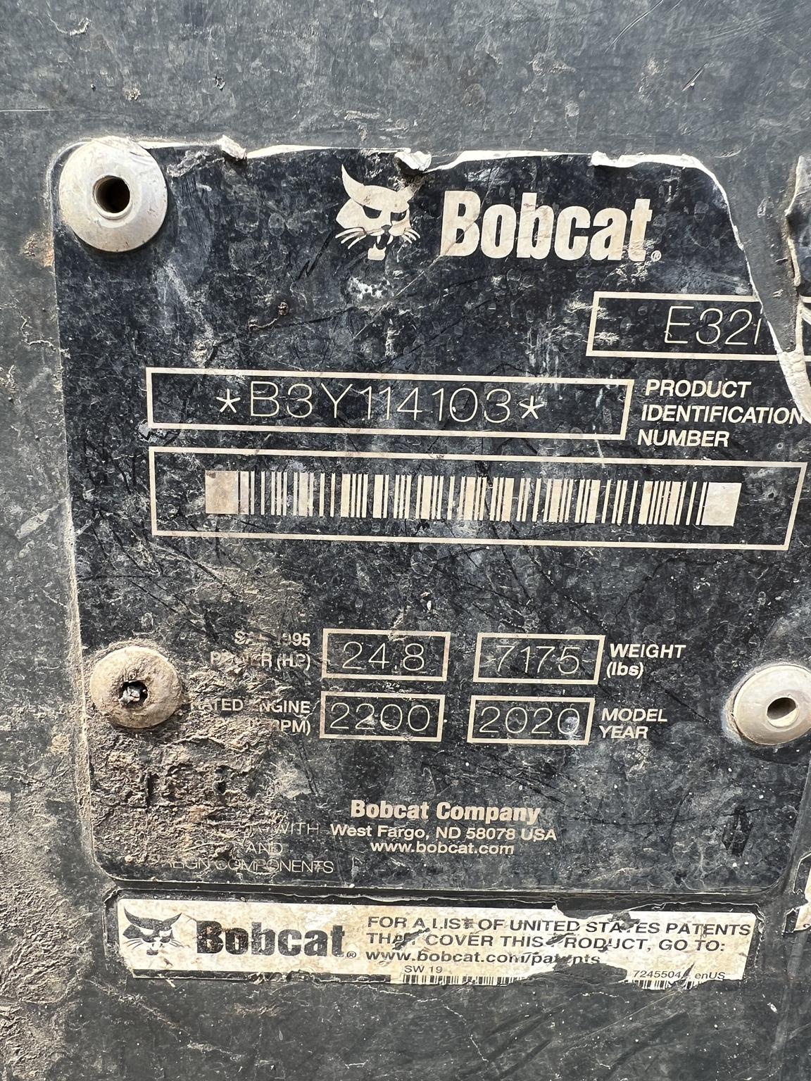 2020 Bobcat E32 Image