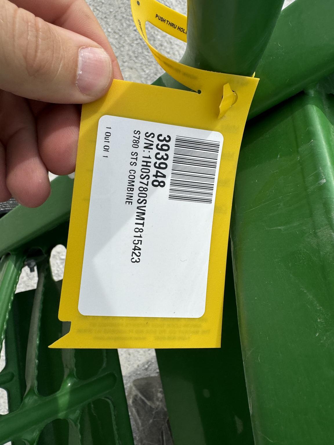2021 John Deere S780 Image