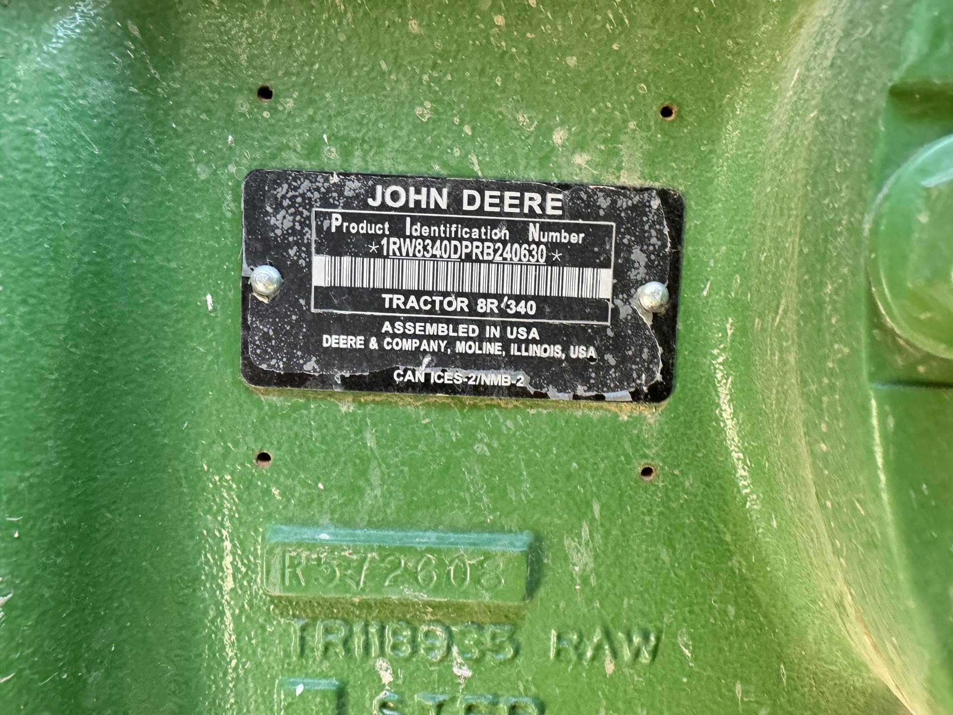 2024 John Deere 8R 340 Image