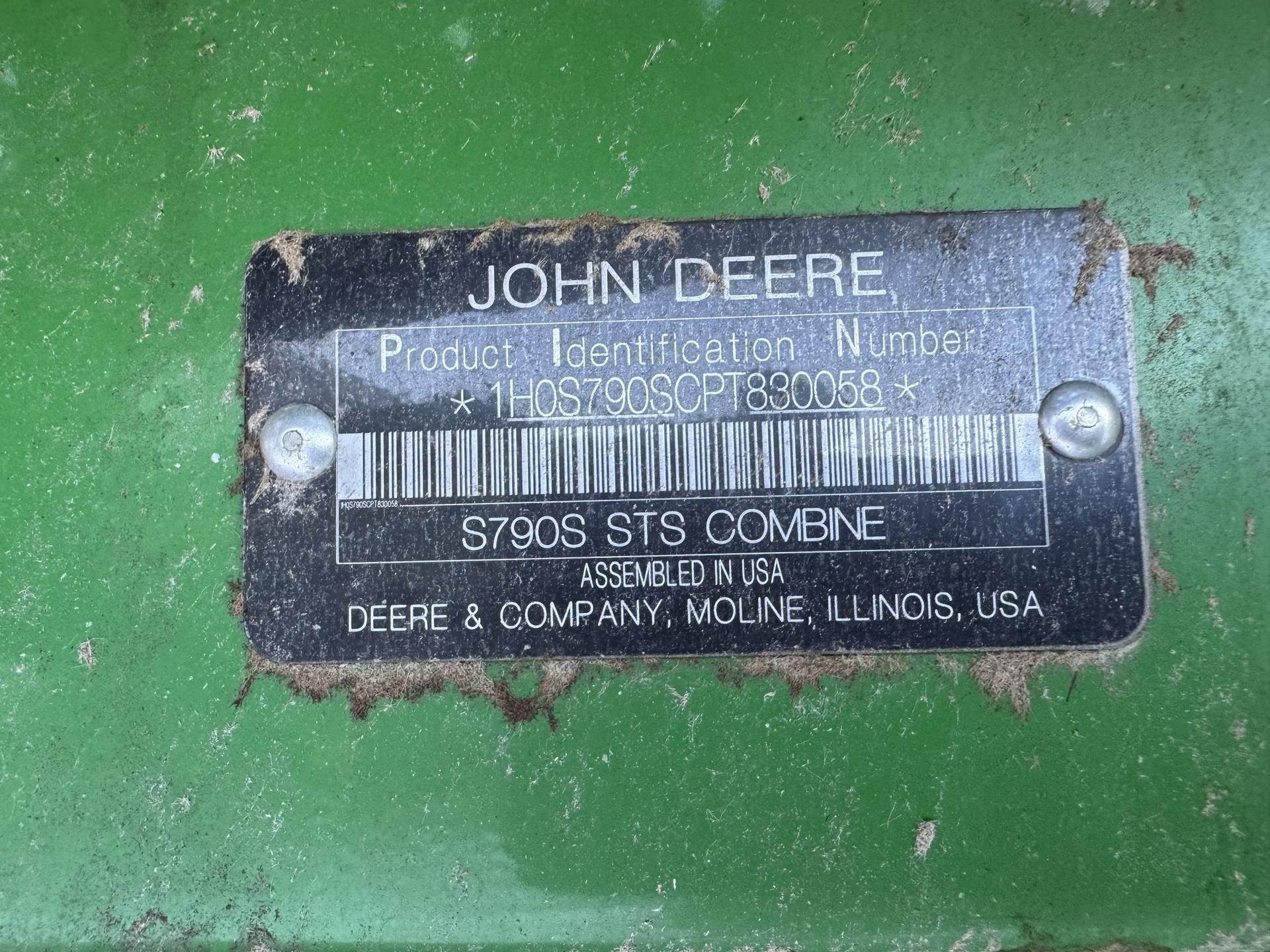 2024 John Deere S790 Image