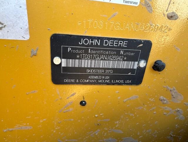2022 John Deere 317G Image