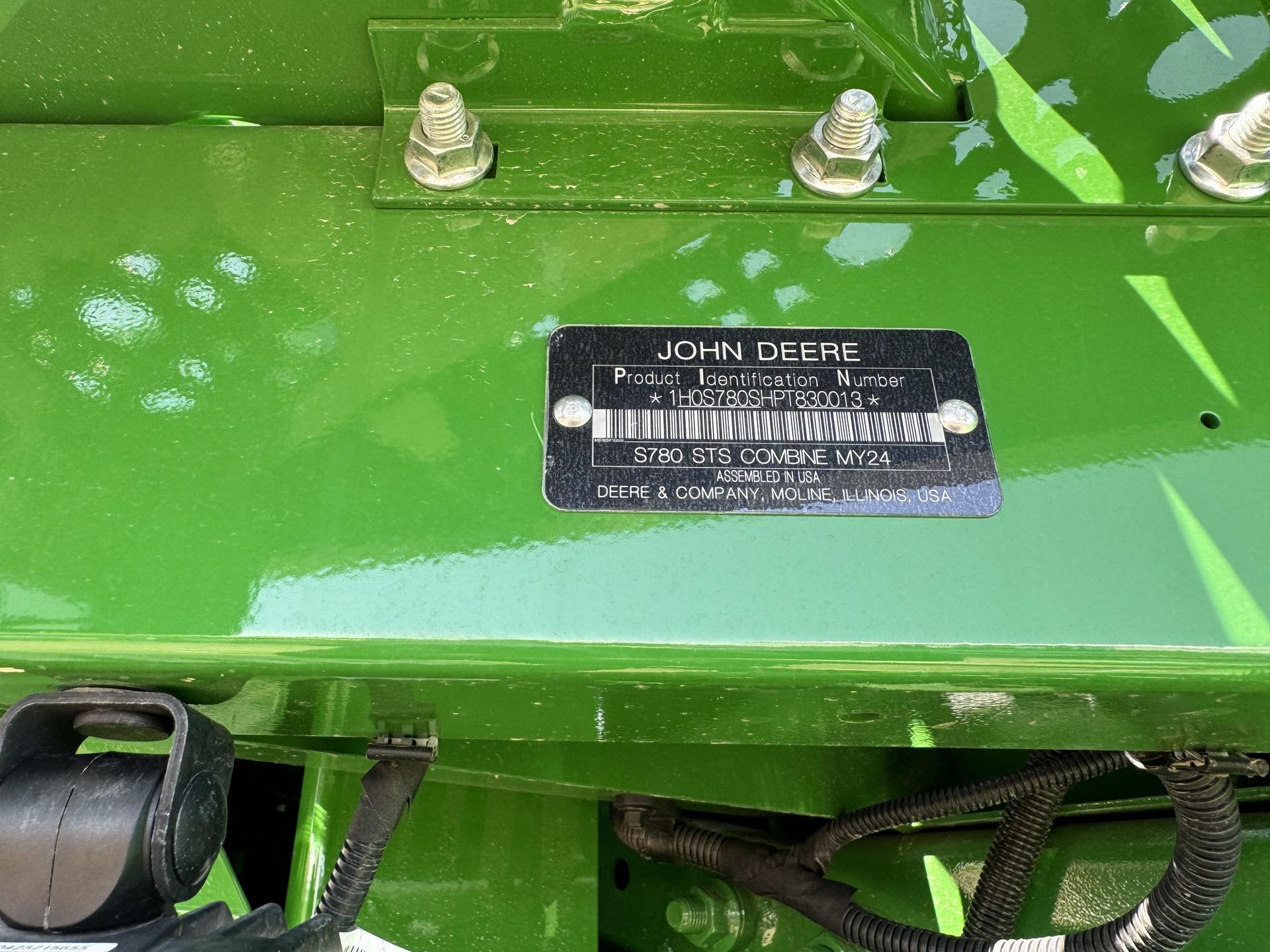 2024 John Deere S780 Image