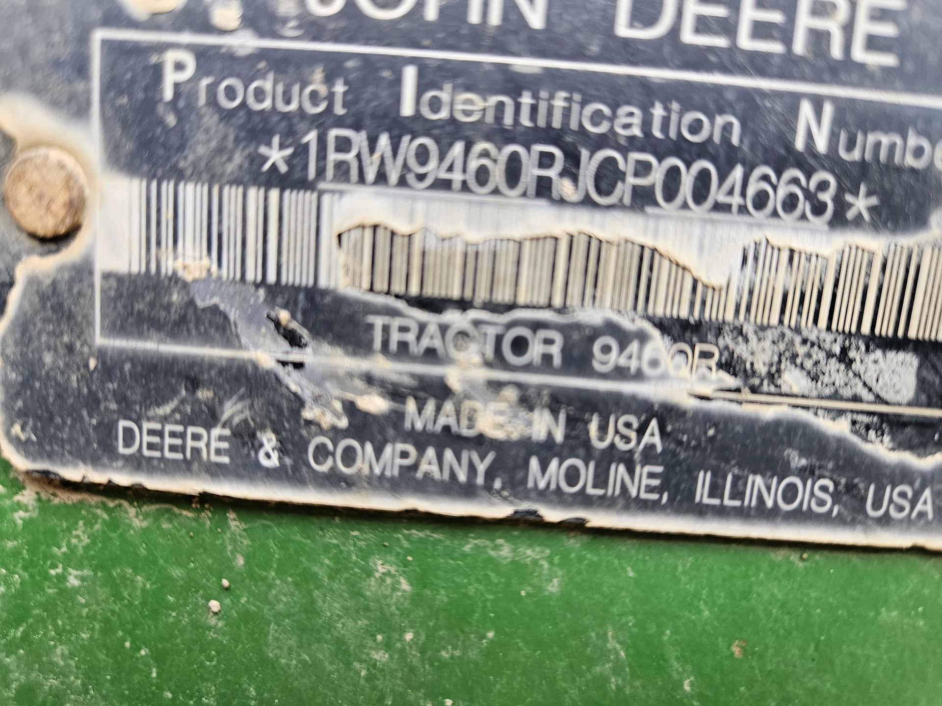 2012 John Deere 9460R Image