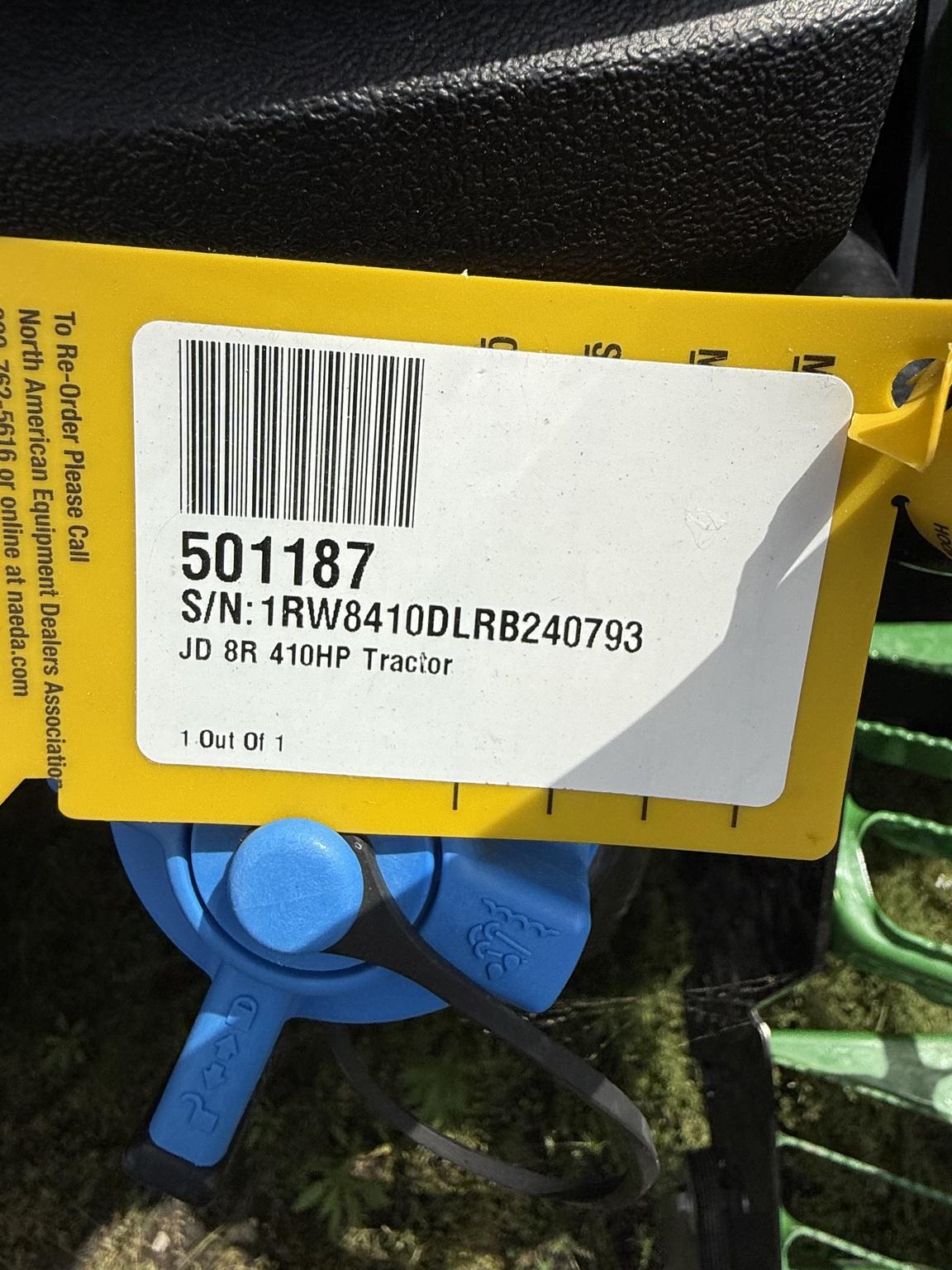 2024 John Deere 8R 410 Image
