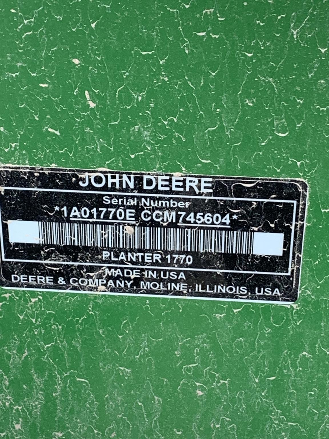 2012 John Deere 1770NT CCS Image