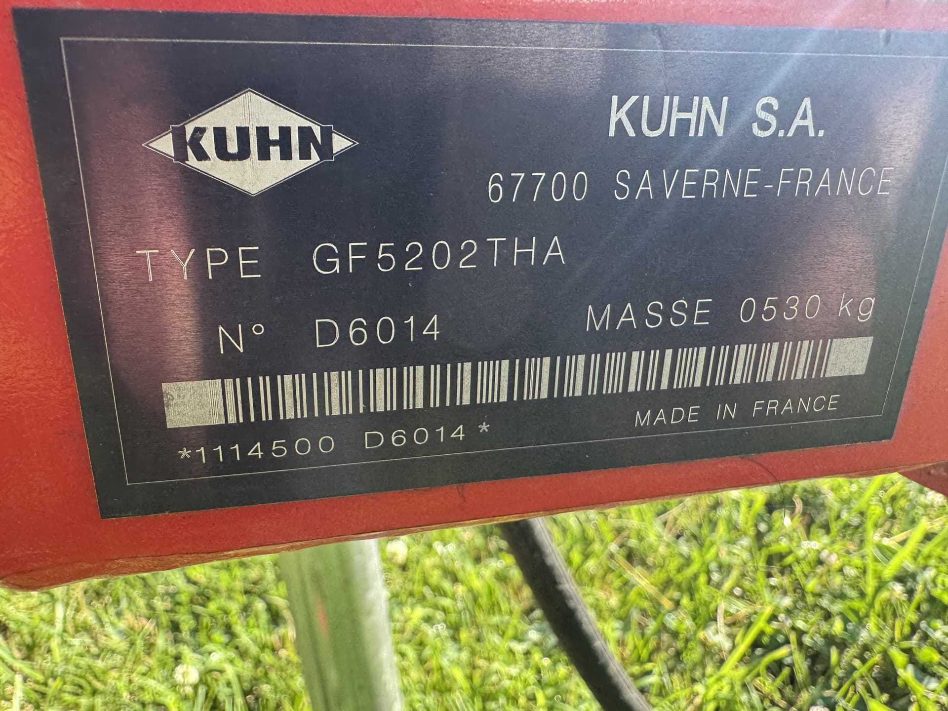 2017 Kuhn GF5202THA Image