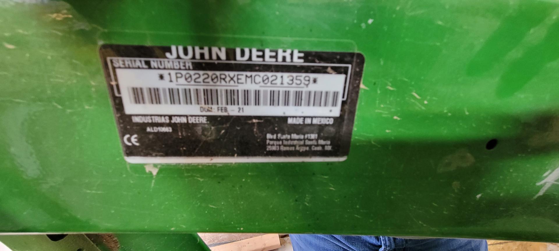 2021 John Deere 220R Image