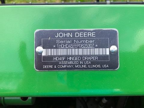 2023 John Deere HD45F Image