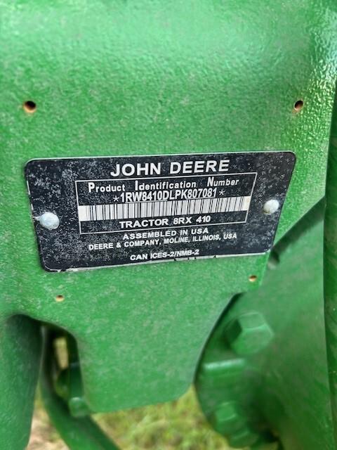 2023 John Deere 8RX 410 Image