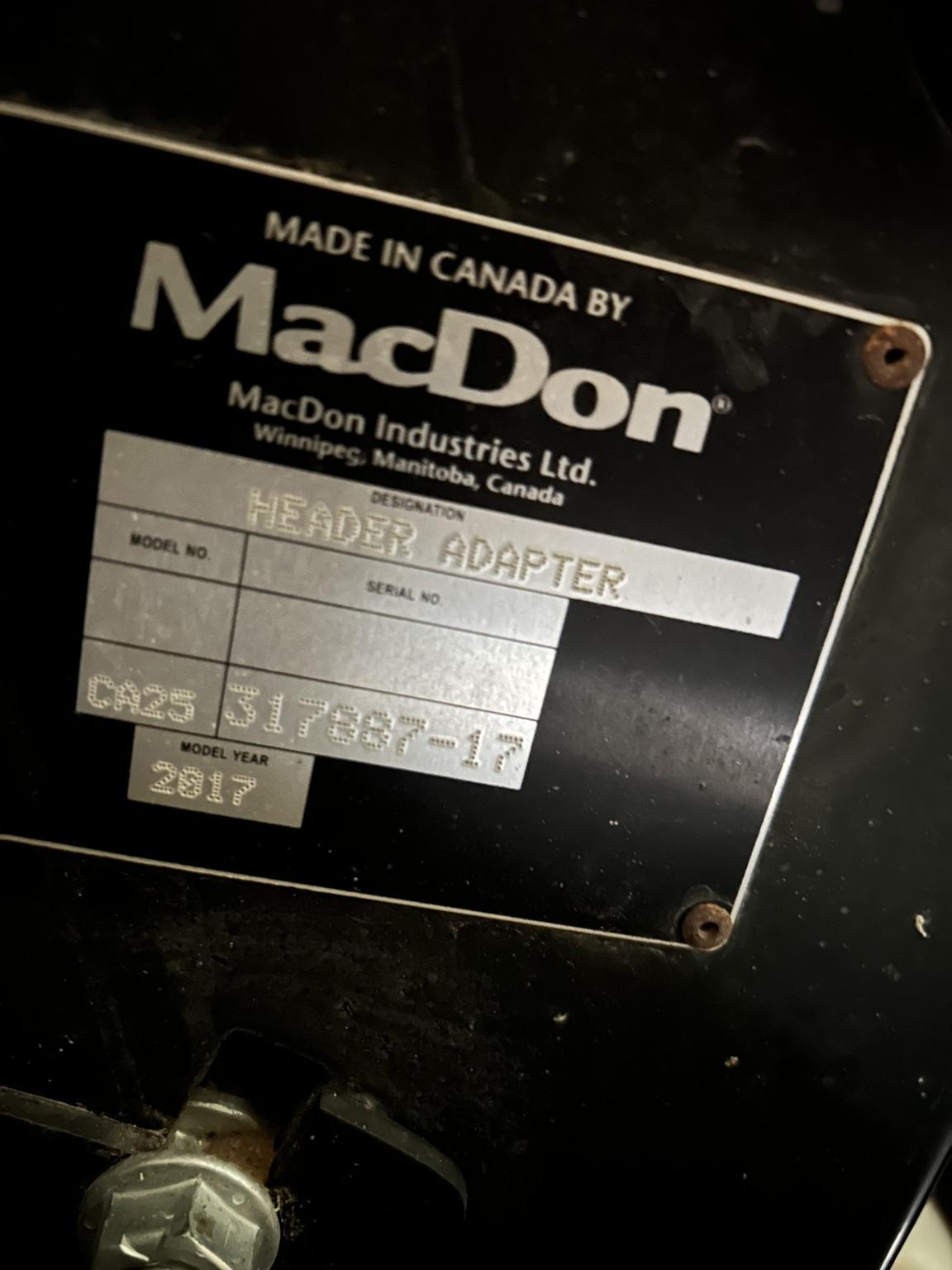 2017 MacDon FD75-40 Image