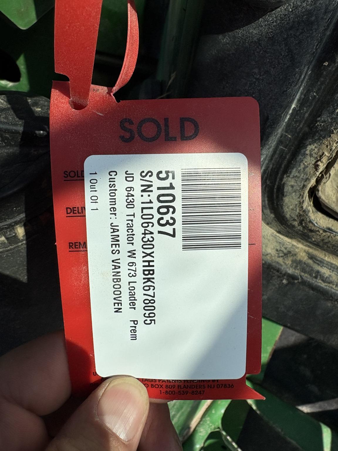 2011 John Deere 6430 Premium Image