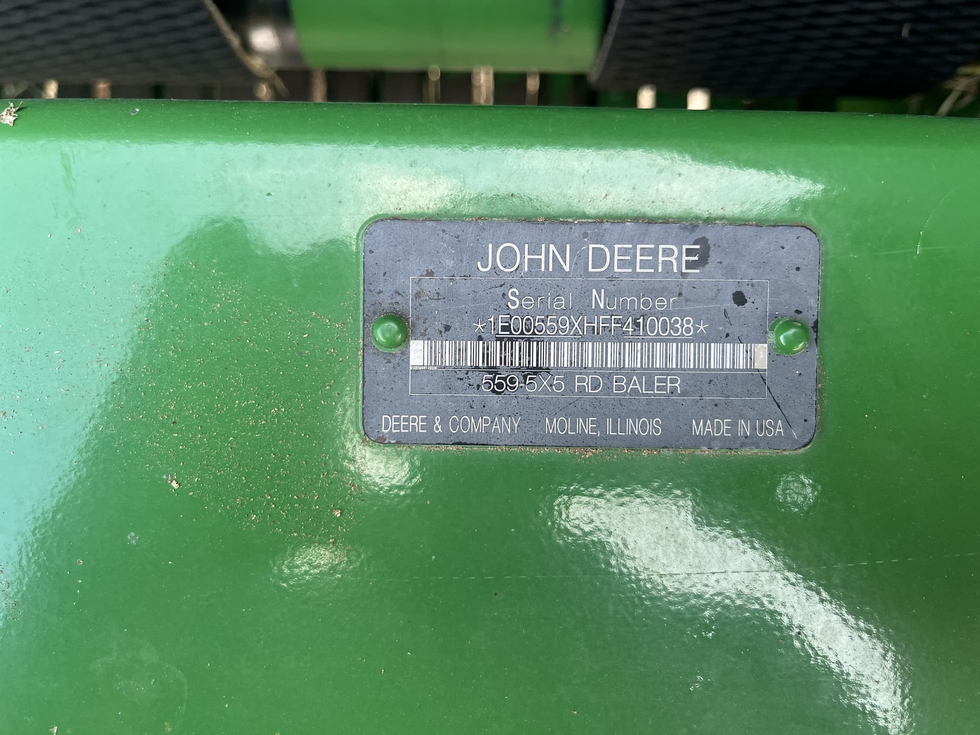 2015 John Deere 559 Image
