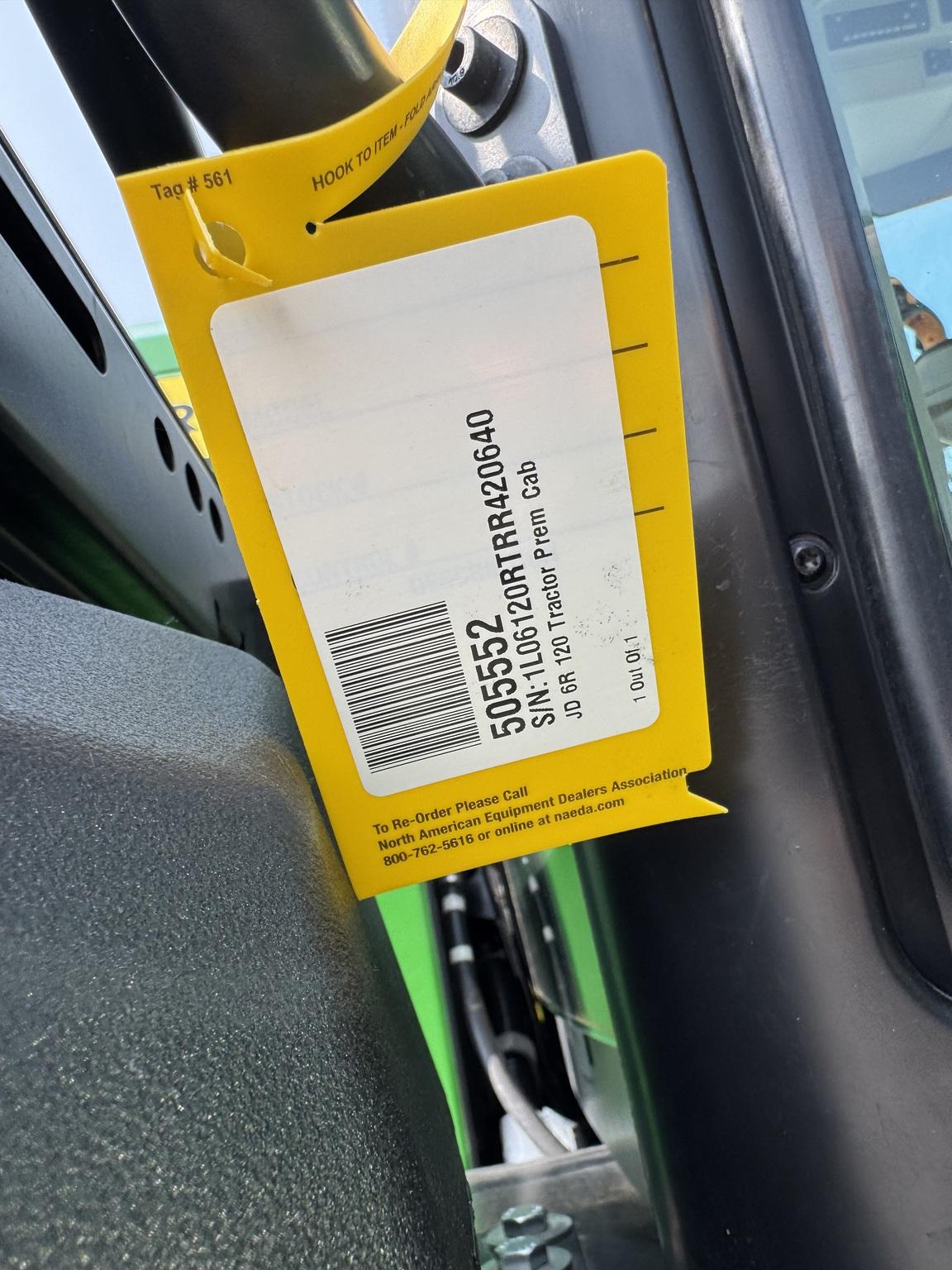2024 John Deere 6R 120 Image