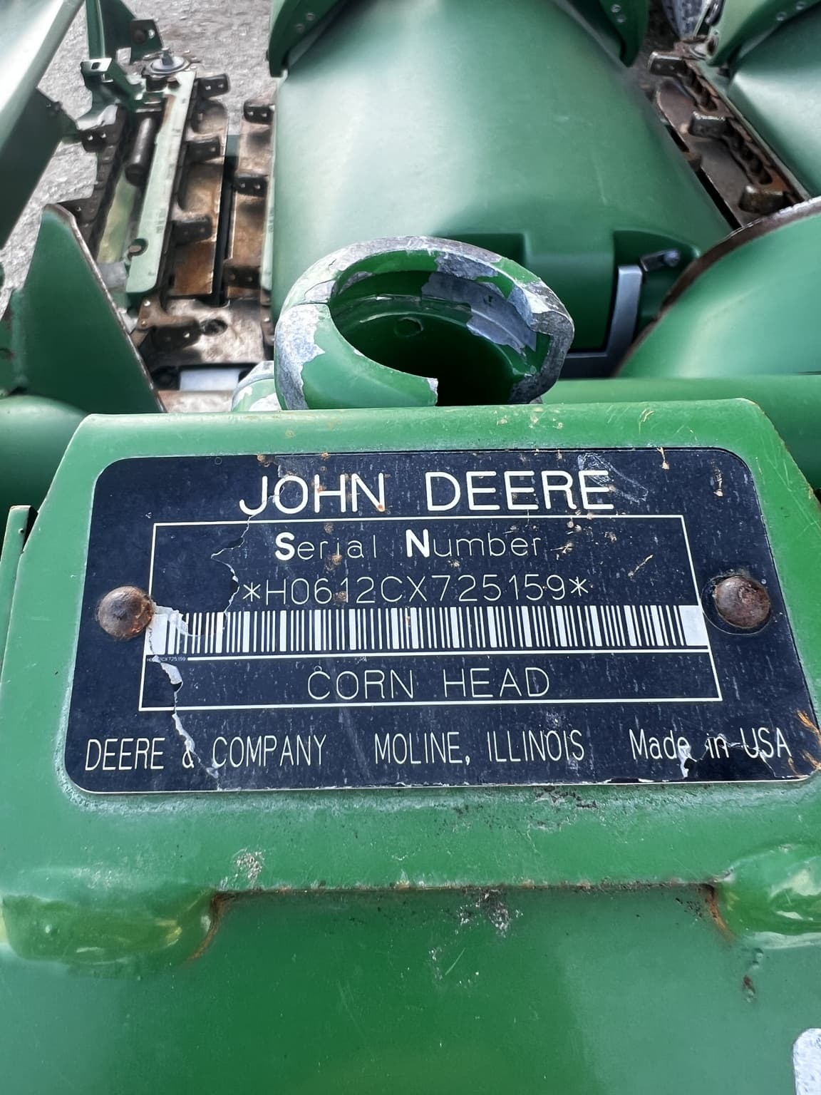2008 John Deere 612C Image