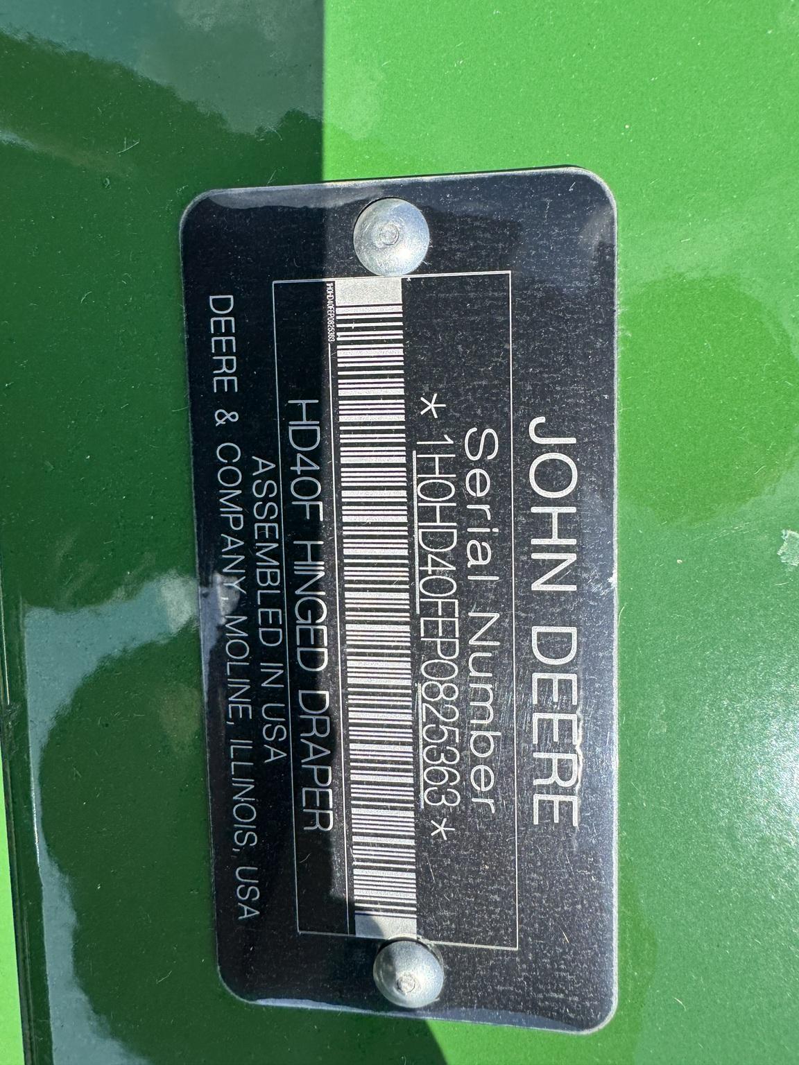 2023 John Deere HD40F Image