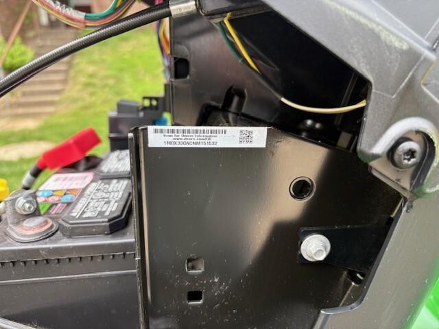 2023 John Deere X330 Image