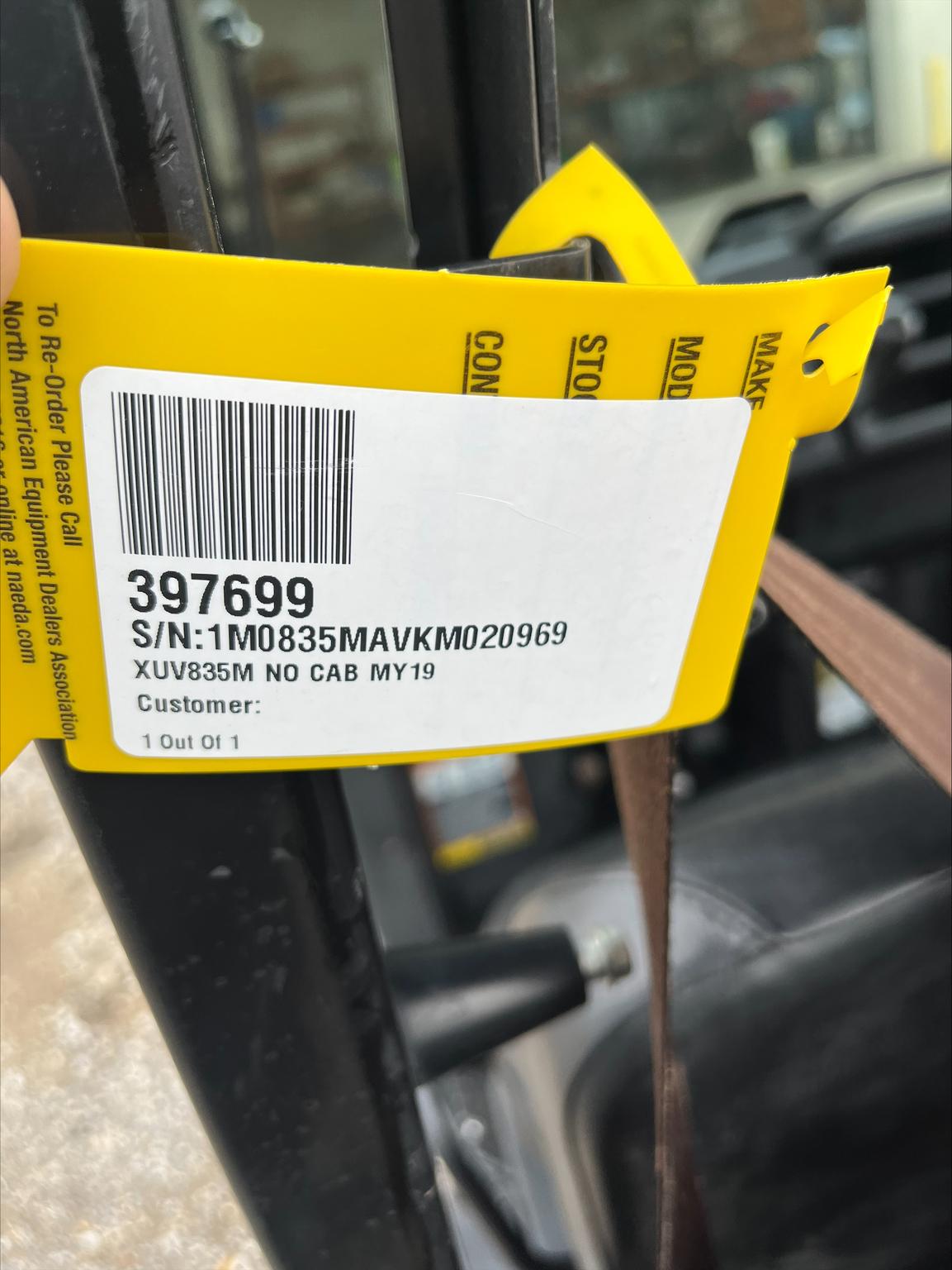 2019 John Deere XUV 835M Image