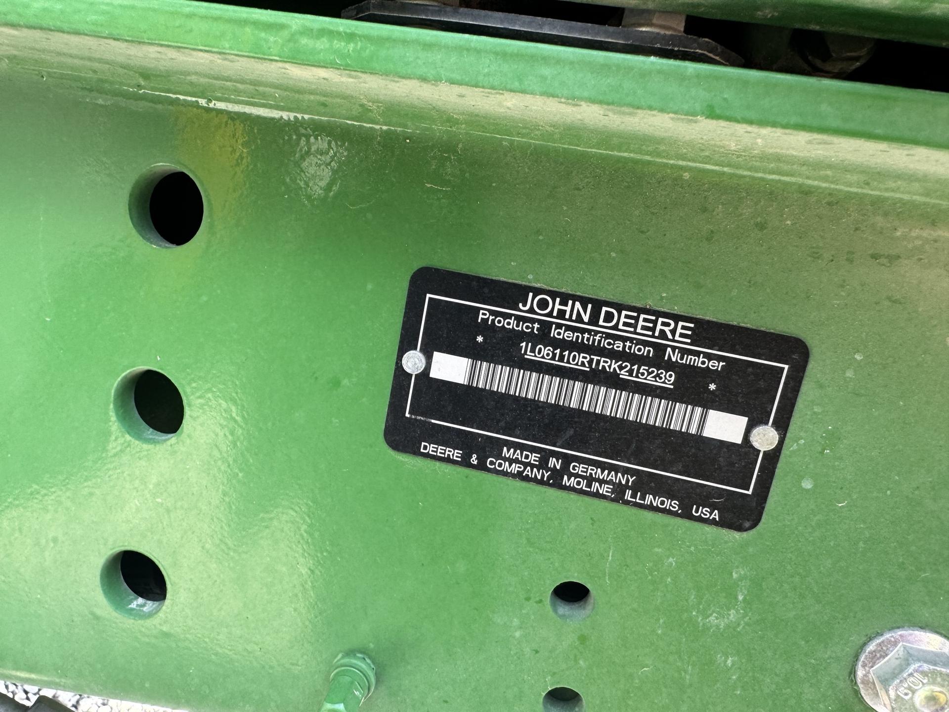 2024 John Deere 6R 110 Image