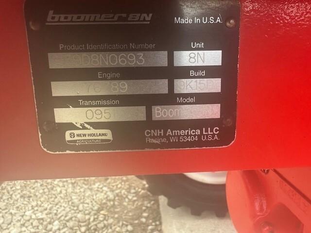 2010 New Holland Boomer 8N Image