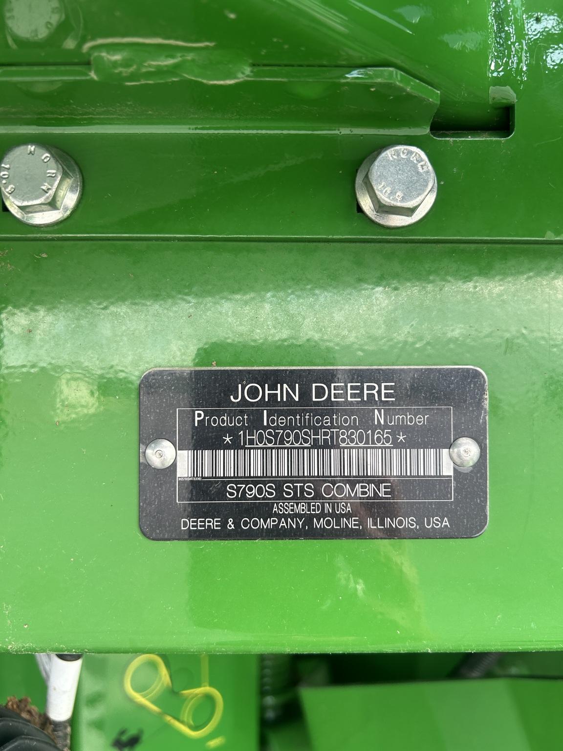 2024 John Deere S790 Image