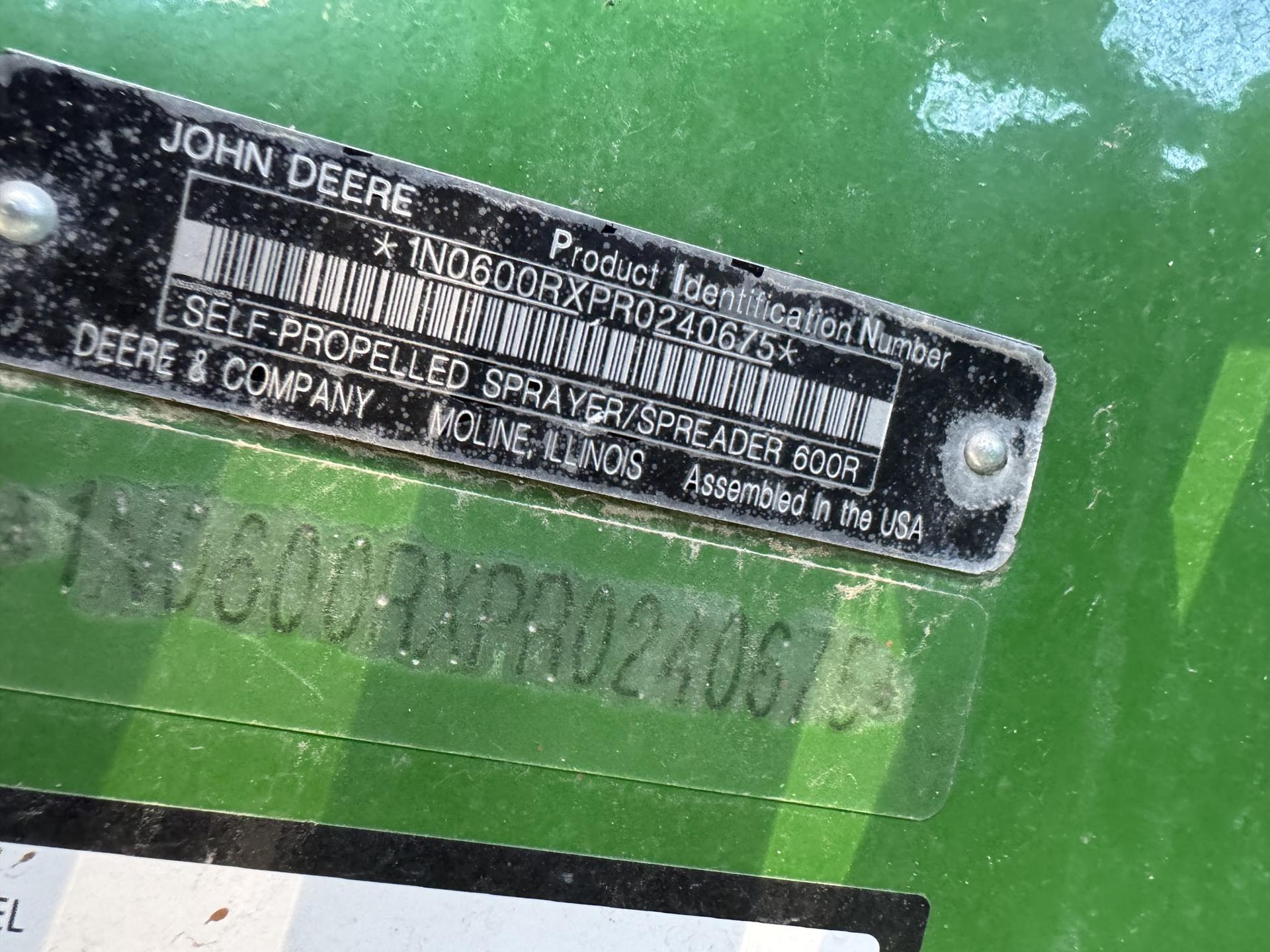 2024 John Deere 600R Image