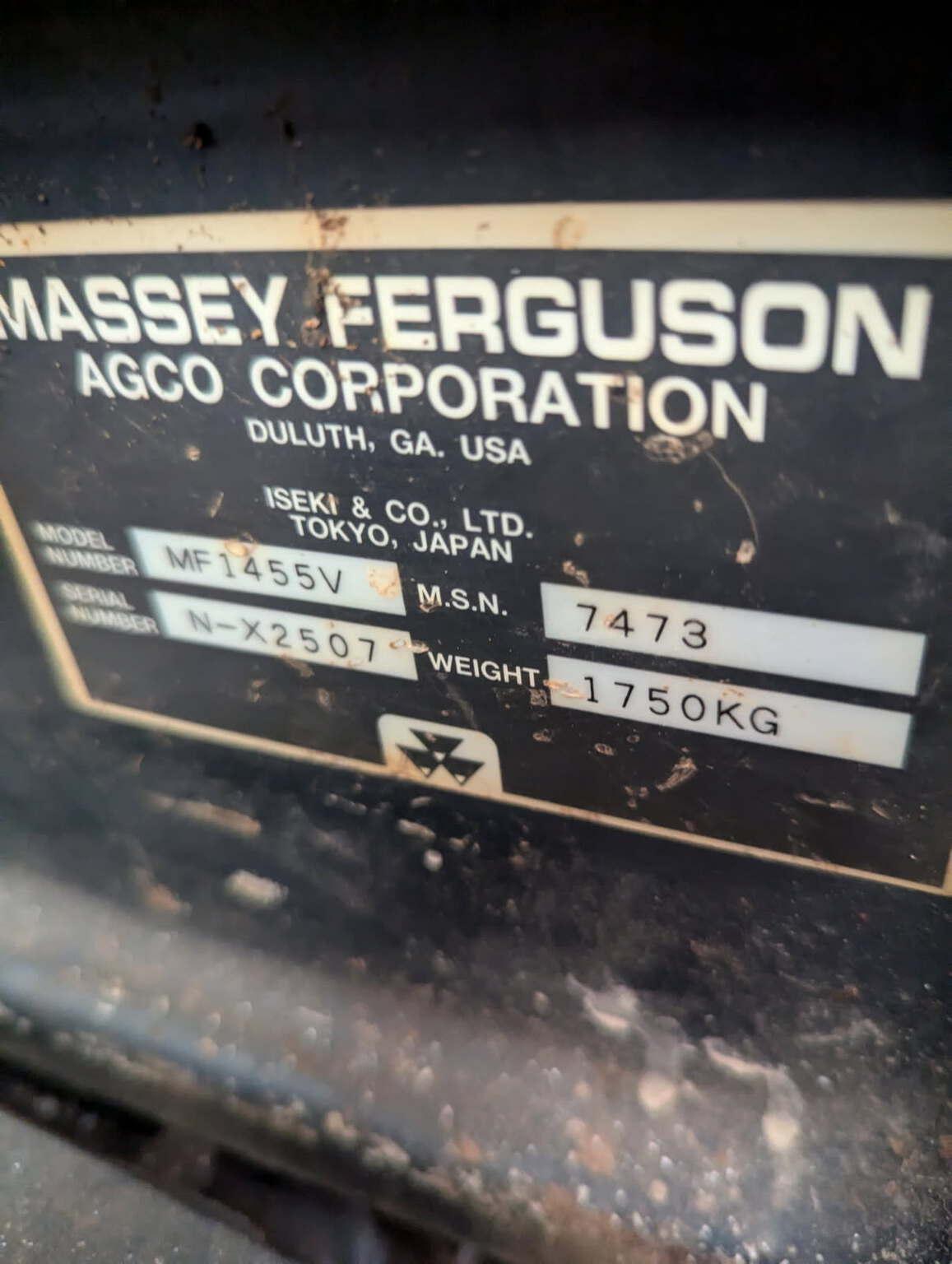 2004 Massey Ferguson mf1455v Image
