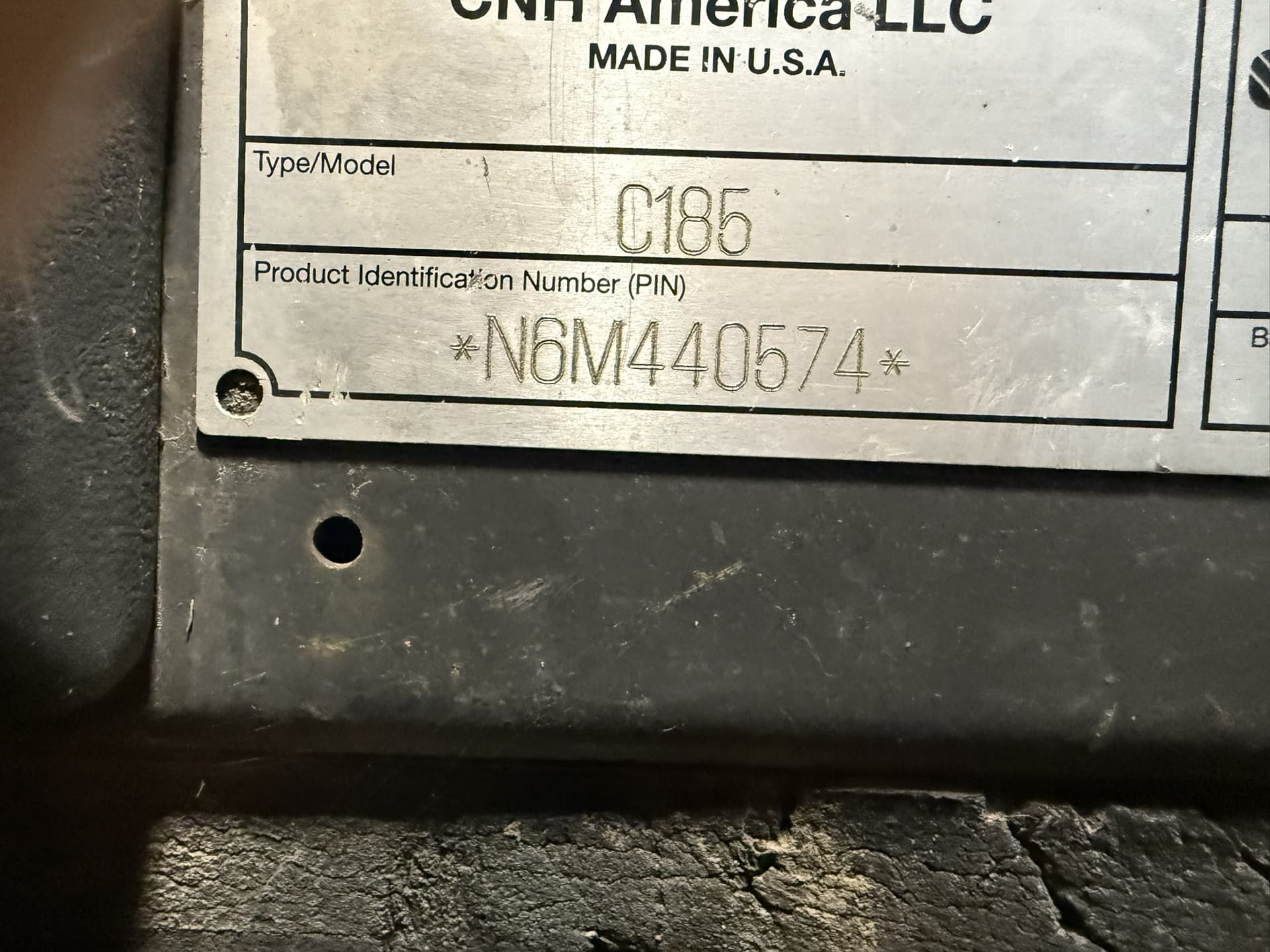 2006 New Holland C185 Image