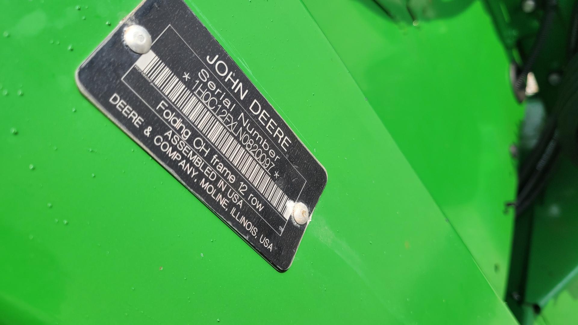2022 John Deere C12F Image