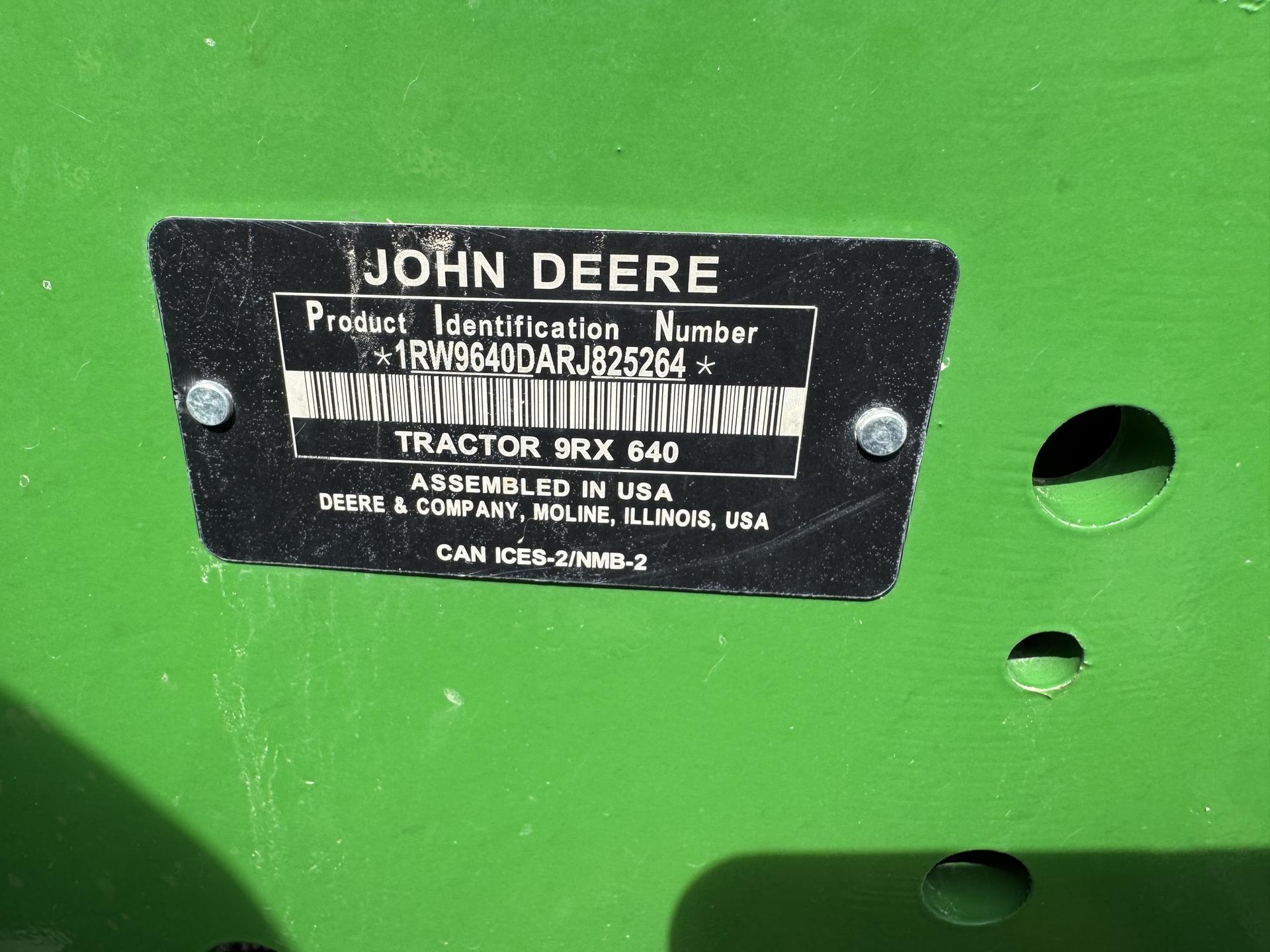 2024 John Deere 9RX 640 Image