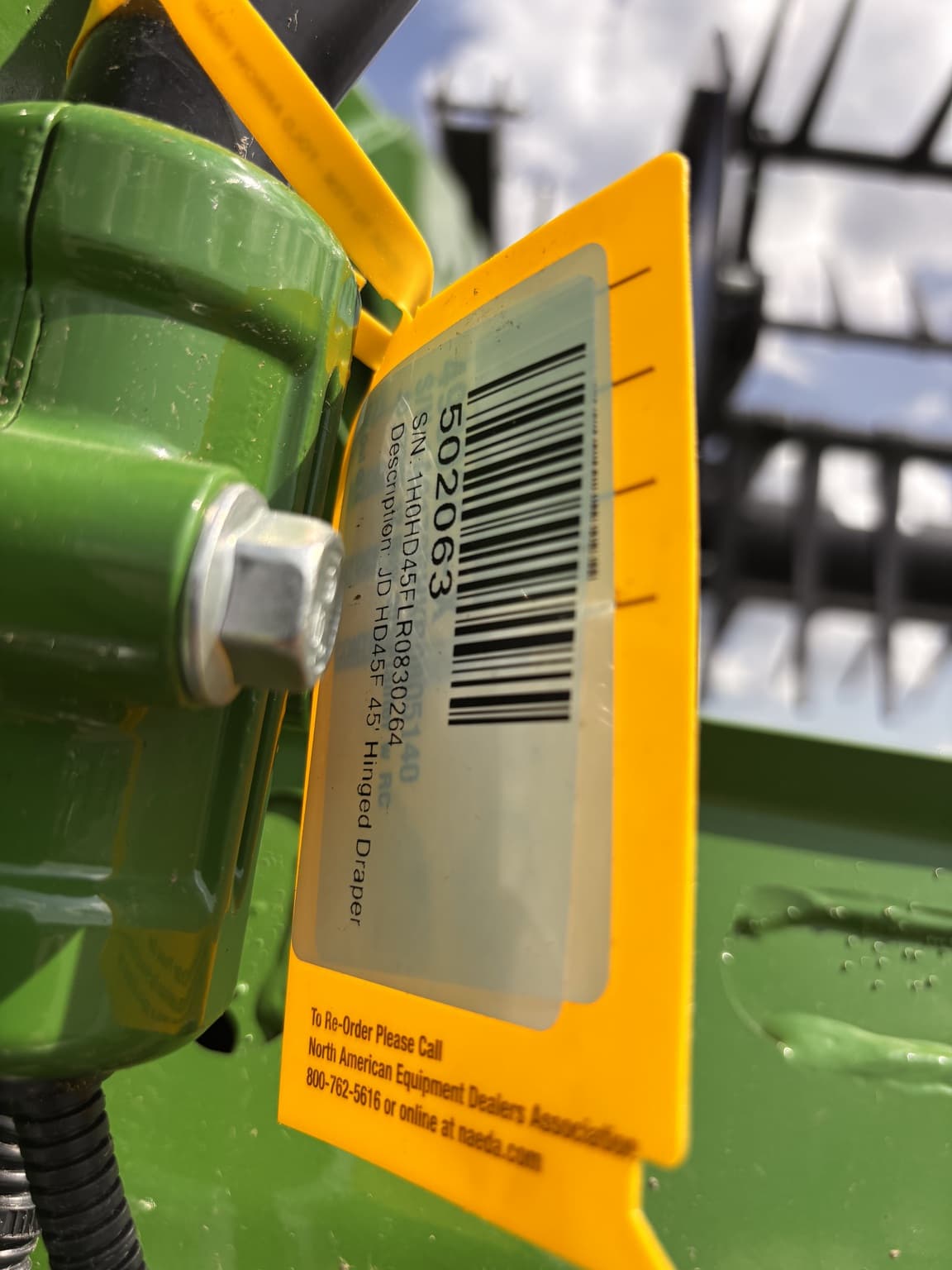 2024 John Deere HD45F Image