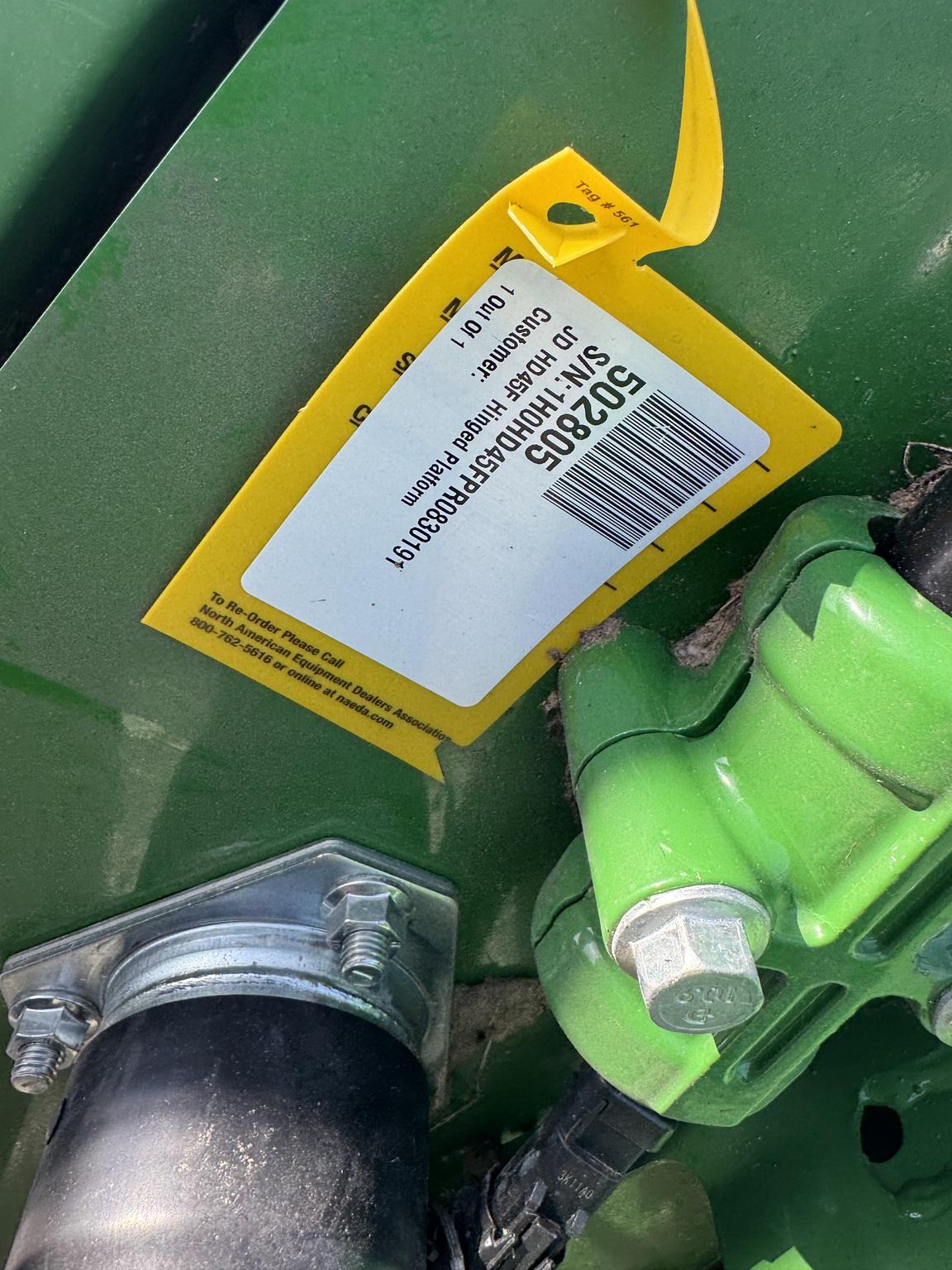 2024 John Deere HD45F Image
