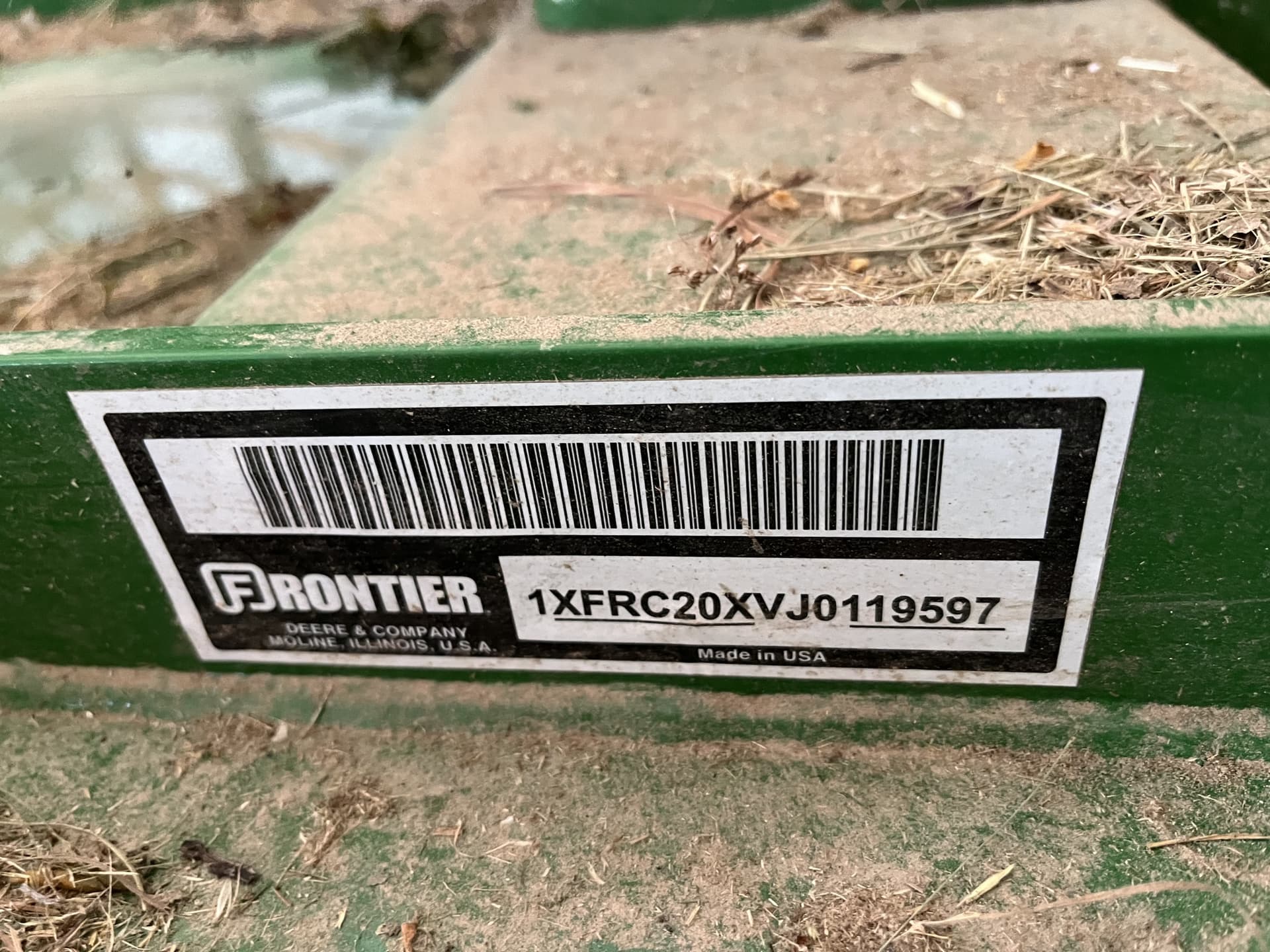 2018 John Deere RC2060 Image